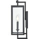 Lamont 1 Light 18 inch Textured Black Outdoor Wall Sconce